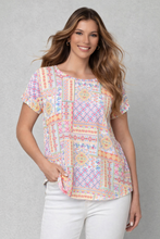 Load image into Gallery viewer, Printed Patchwork Roll Cuff Sleeve