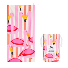 Load image into Gallery viewer, Dock & Bay Quick Dry Flamingo Towel, Mefium