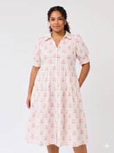Load image into Gallery viewer, Molly Sweetbriar Stripe Pink Dress