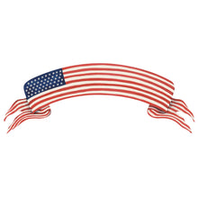 Load image into Gallery viewer, Americasn Flag Banner Table Accent