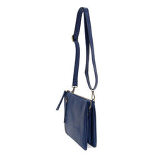 Load image into Gallery viewer, Bright Navy Dawn Multi Pocket Compact Crossbody Bag