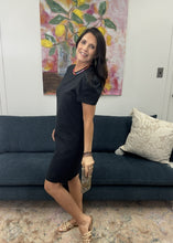 Load image into Gallery viewer, Carolina Tshirt Dress, Black
