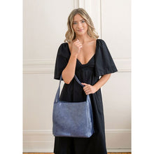 Load image into Gallery viewer, Dark Denim Lollie Medium Tote