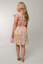 Load image into Gallery viewer, Chiffon A Line Ruffle Dress