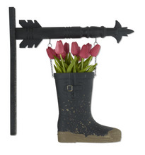 Load image into Gallery viewer, 9.75 Inch Black Resin Rainboot Arrow Replacement