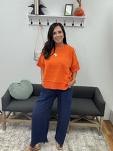 Load image into Gallery viewer, Game Day Drop Half Sleeve Crewneck