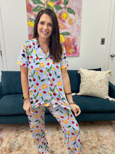 Load image into Gallery viewer, Gingham Picnic Jersey PJ Set