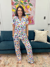 Load image into Gallery viewer, Gingham Picnic Jersey PJ Set