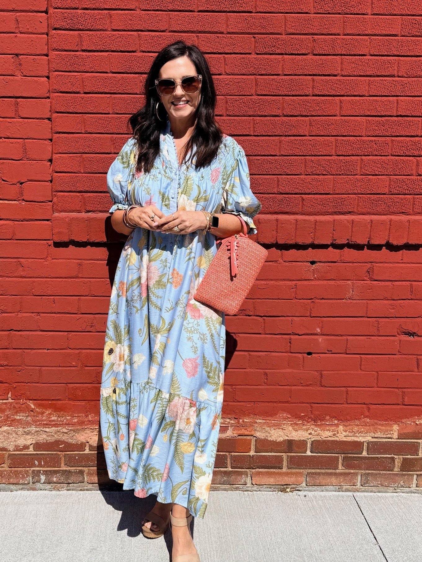 Garden Party Dress, Periwinkle Blue – Lydia Jaynes LLC