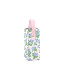 Load image into Gallery viewer, Hydrangeas Wine Reusable Gift Bag