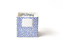 Load image into Gallery viewer, Indigo Small Dot Small Mini Nesting Cube