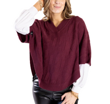 Load image into Gallery viewer, McKenna Modern Cable Knit Capelet