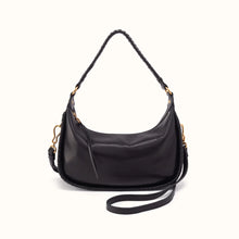 Load image into Gallery viewer, Mia Crescent Hobo, Black