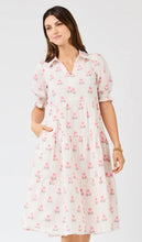 Load image into Gallery viewer, Molly Sweetbriar Stripe Pink Dress
