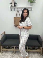 Load image into Gallery viewer, Polka Dot Jersey PJ Set