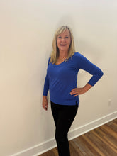 Load image into Gallery viewer, L/S V-Neck Hi-lo Top