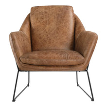 Load image into Gallery viewer, GREER CLUB CHAIR CAPPUCCINO