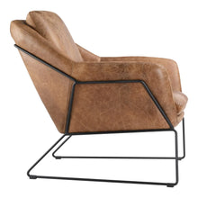 Load image into Gallery viewer, GREER CLUB CHAIR CAPPUCCINO