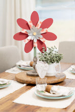 Load image into Gallery viewer, Red Flower Topper