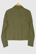 Load image into Gallery viewer, Frayed Denim Jacket
