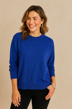 Load image into Gallery viewer, Drop Shoulder Crew Neck Sweater
