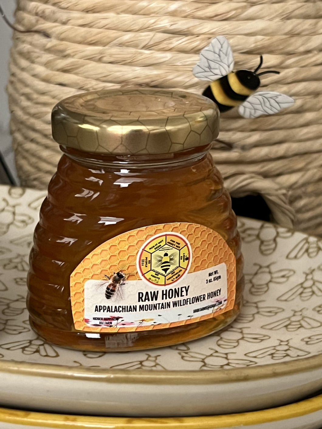 3 Oz Raw Honey