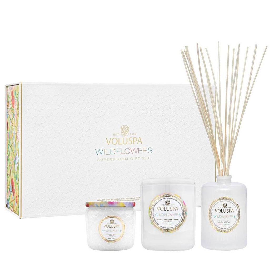 Voluspa Wildflowers Assorted Gift Box