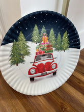 Load image into Gallery viewer, 16&quot; Christmas Vehicles Platter
