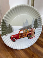 Load image into Gallery viewer, 16&quot; Christmas Vehicles Platter
