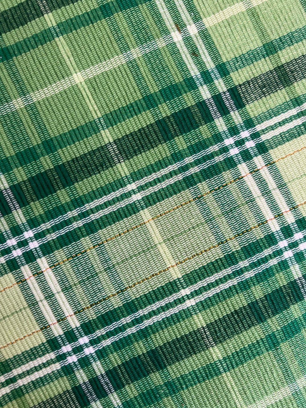 Green Plaid Placemat