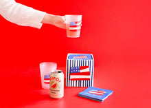 Load image into Gallery viewer, HEV Flag Cocktail Napkins, set of 20
