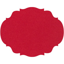 Load image into Gallery viewer, Die Cut Red French Frame Placemat
