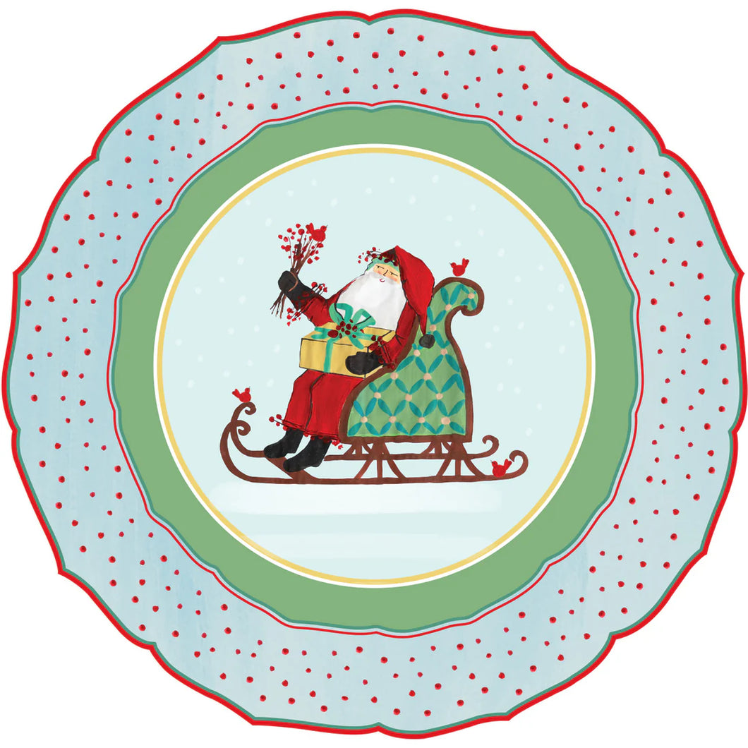 Die Cut Old St Nick Placemats