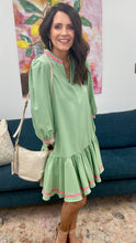 Load image into Gallery viewer, Naomi Dress, Basil
