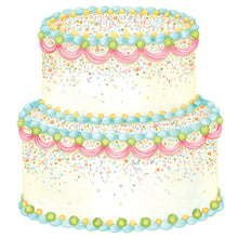 Load image into Gallery viewer, Die Cut Birthday Cake Placemat
