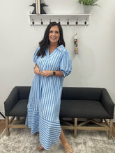 Load image into Gallery viewer, Sunday Stroll Dress, Blue
