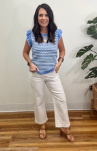 Load image into Gallery viewer, Oakley Blue White Sweater
