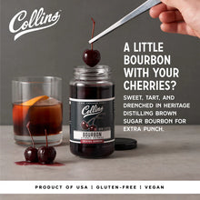 Load image into Gallery viewer, Bourbon Cherries by Collins
