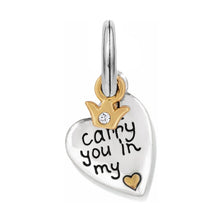 Load image into Gallery viewer, Brighton Charm SIL/GP Carry You Charm
