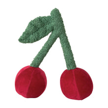 Load image into Gallery viewer, Cotton Velvet Cherry Shaped Pillow
