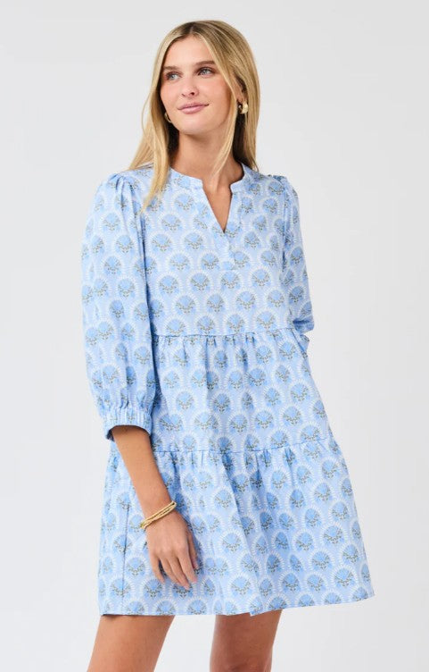 Cooper Botanica Bloom Blue Dress – Lydia Jaynes LLC