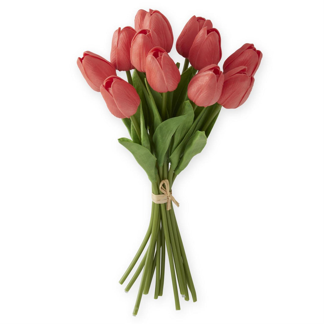 Real Touch Coral Tulip Bundle