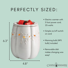 Load image into Gallery viewer, Illumination Fragrance Warmer White Pumpkin
