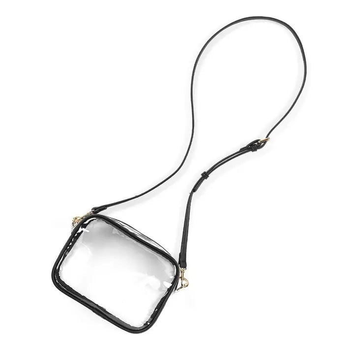 Black Clear Blair Purse