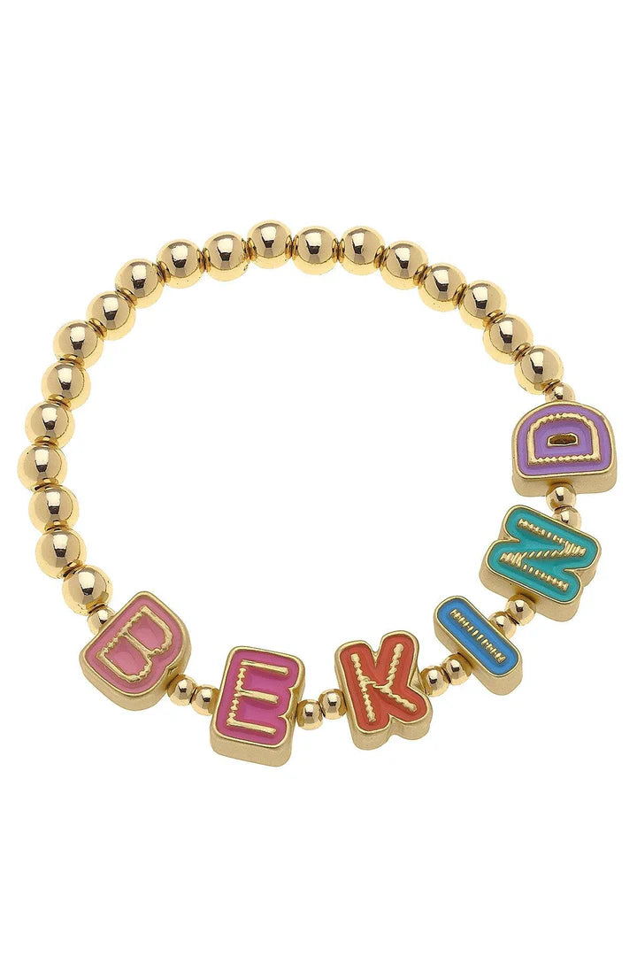 Be Kind Childrens Stretch Bracelet