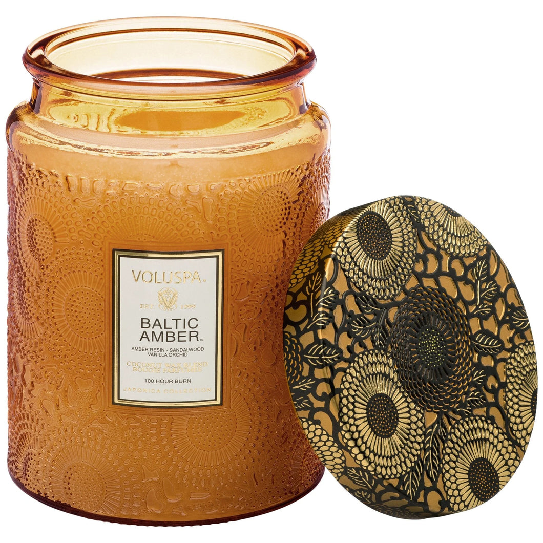 Baltic Amber Large Jar Candle