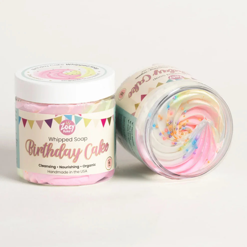 Birthday Cake Whipped Soap