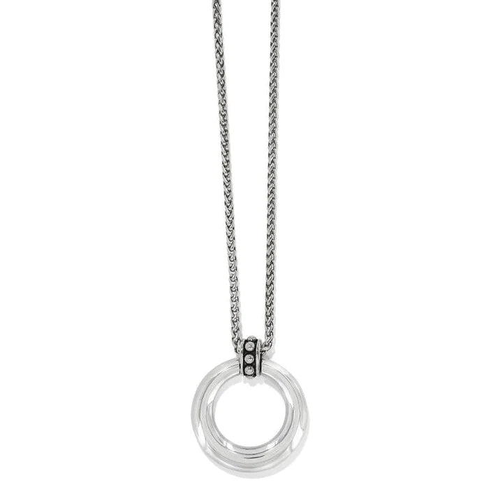 Pretty Tough Stud Large Circle Necklace