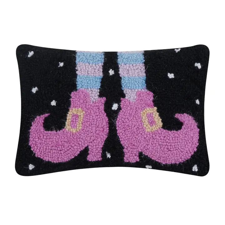 Witch's Shoes Hook Pillow