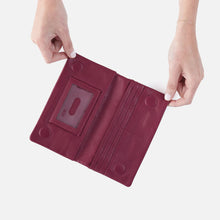 Load image into Gallery viewer, Hobo Lumen Continental Wallet, Winter Orchid
